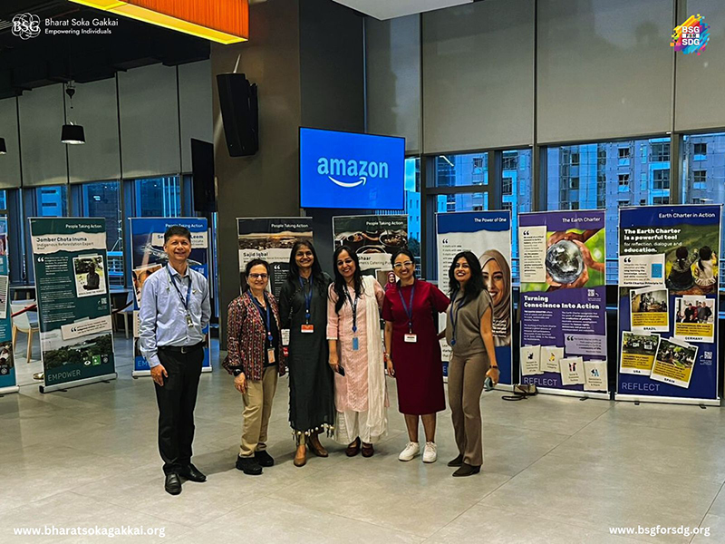 Amazon, Hyderabad, learns about the SDGs